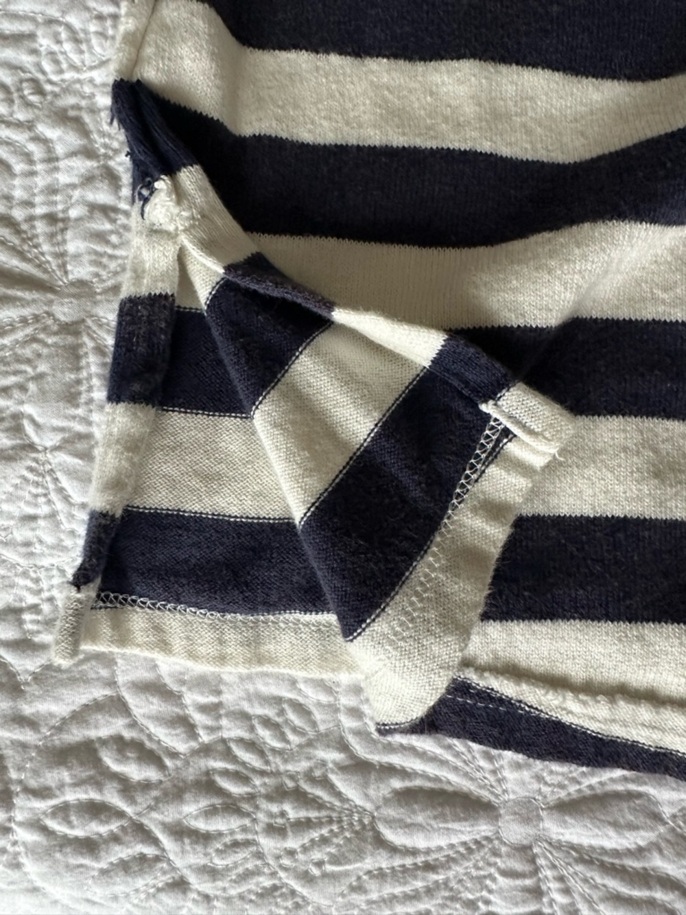 We the Free, Free People Rose Stem Tee oversized, striped, sweater. Boho Small - Picture 13 of 13